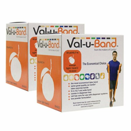 VAL-U-BAND Low Powder Band, 100 Yard - Orange, 2PK Val-u-Band-10-6232